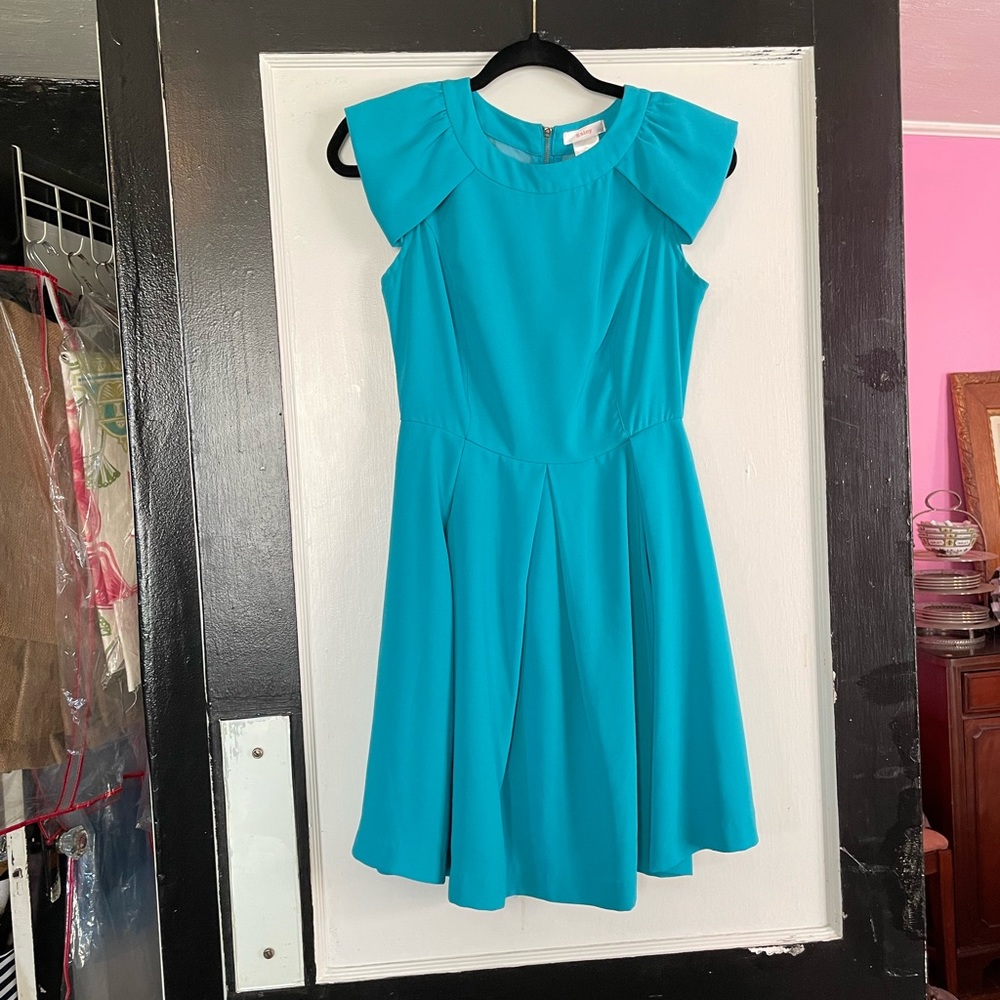 Turquoise dress